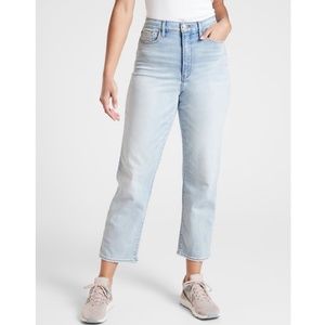 Athleta Sculptek Straight Ankle Jeans